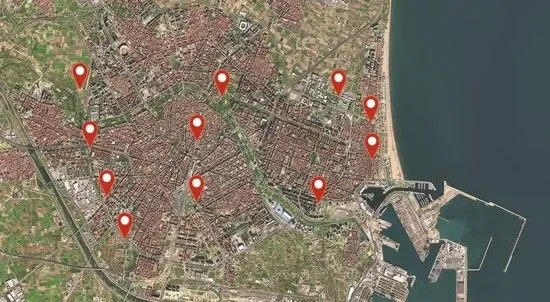 11 estaciones de sensores en Valencia